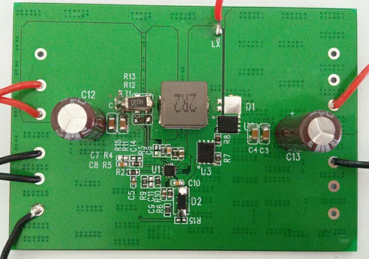 DC-DC升压芯片TX4210电路板